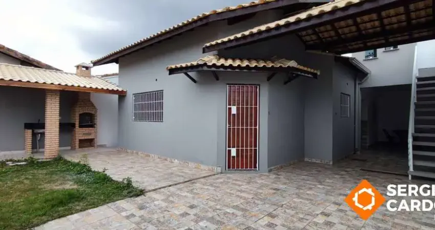 Casa 3 quartos suíte amplo quintal espaço gourmet  500m mar itanhaém sp