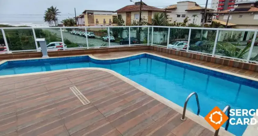 Apartamento com vista pro mar! com piscina e portaria 24h - centro itanhaem