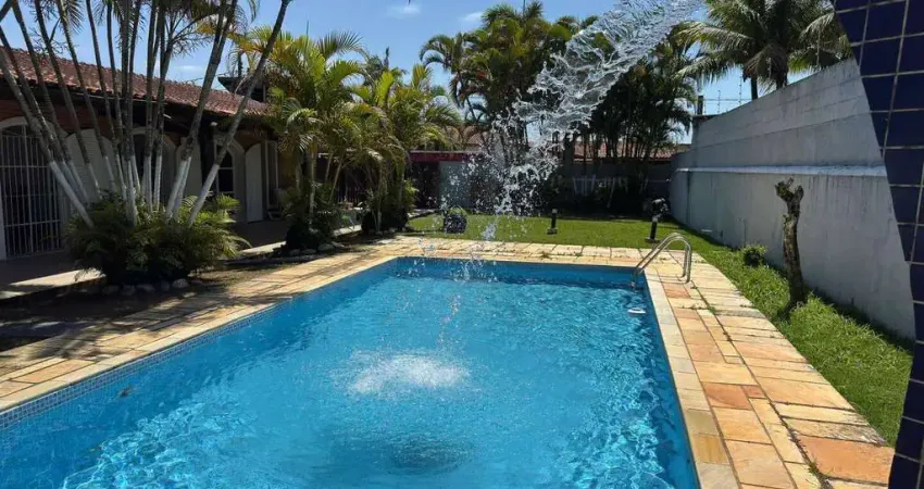 É casa ou chácara na praia ? 5 quartos piscina t=836m2 150m mar itanhém sp
