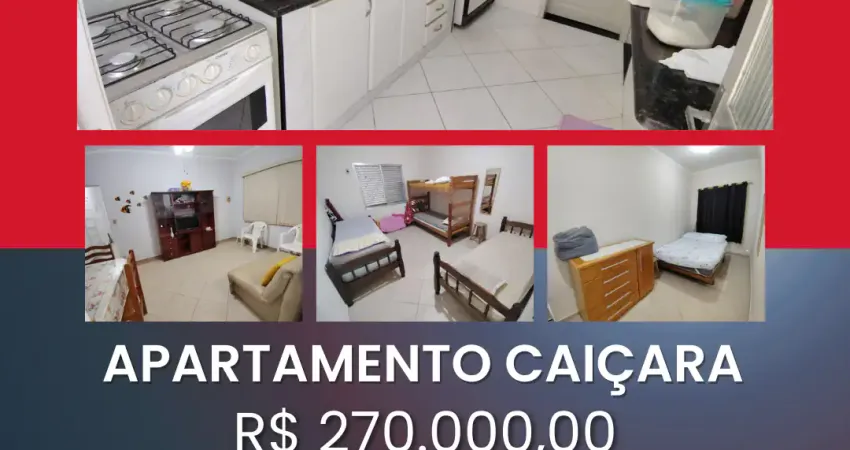 Oportunidade! apartamento 2 dormitórios 1 quadra da praia -bairro caiçara