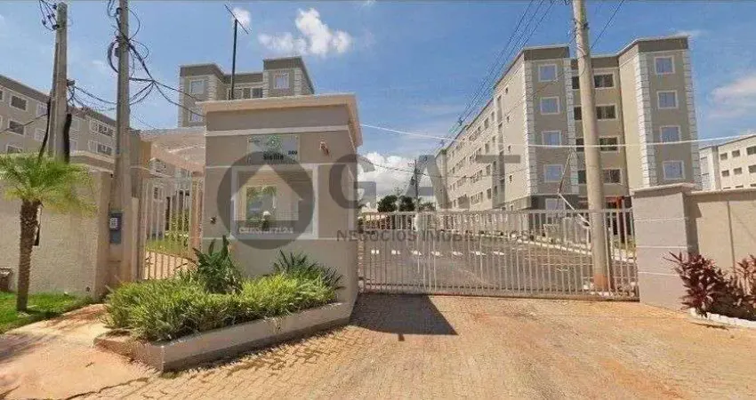 Apartamento à venda em votorantim-sp, bairro vossoroca: 2 quartos, 2 salas, 1 banheiro, 1 vaga de garagem, 43,51 m².
