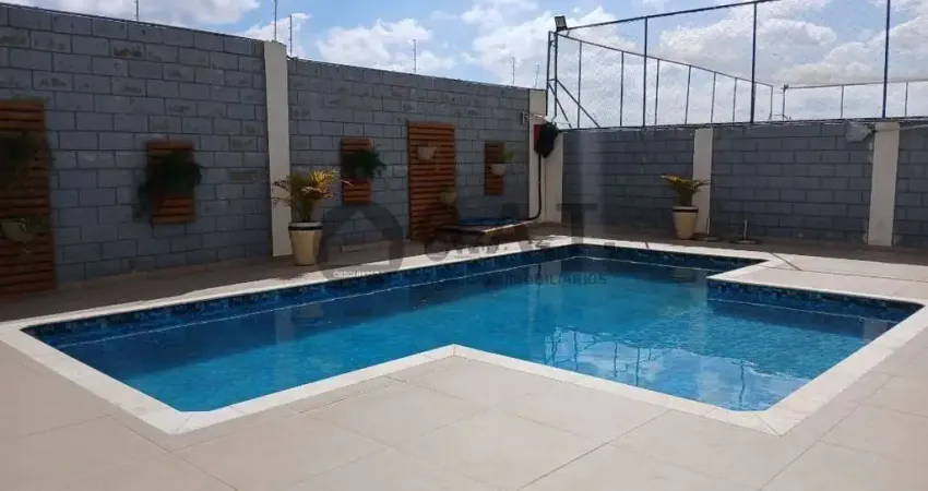 Apartamento para locação em sorocaba-sp, bairro da vossoroca: 2 quartos, 2 salas, 1 banheiro, 1 vaga, 52m².