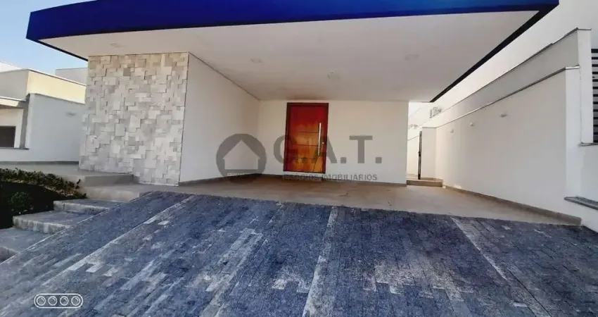 Aluguel de casa em condomínio de luxo em sorocaba-sp: 3 quartos, 3 suítes, 2 salas, 3 banheiros, 4 vagas, 202m² no jardim residencial chacara ondina.