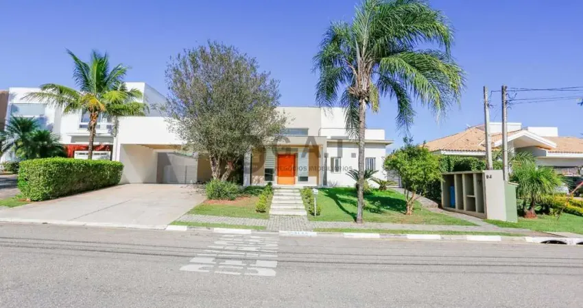 Casa de alto padrão em condomínio à venda em sorocaba-sp no parque reserva fazenda imperial: 3 quartos, 3 suítes, 3 salas, 3 banheiros, 6 vagas, 414,90m².