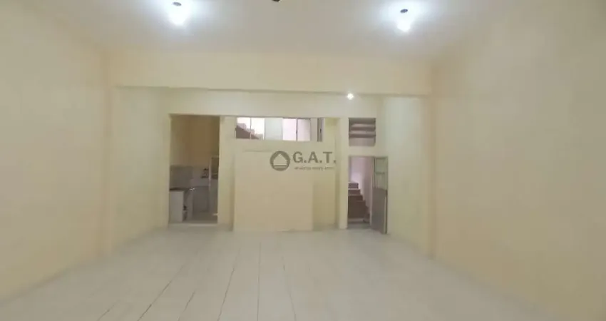 Salão comercial de alto padrão para locação na vila santana, sorocaba-sp: 2 salas, 3 banheiros, 187m² de área.