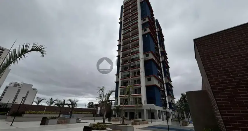 Apartamento para locação no coração de sorocaba-sp: 1 quarto, 2 salas, 1 banheiro, 1 vaga de garagem, 49m² no parque campolim!