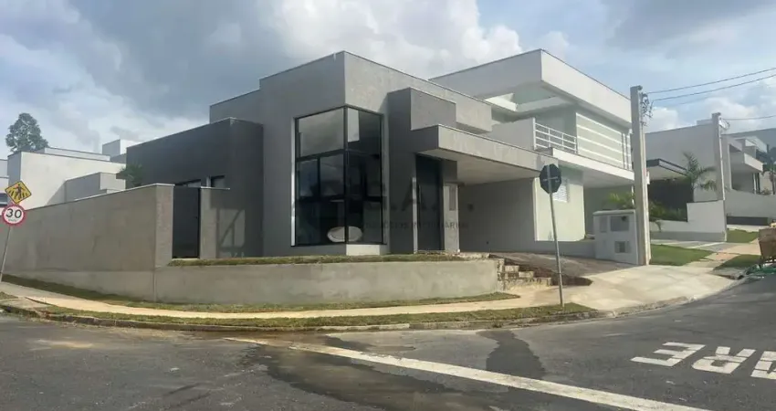 Aluguel de casa em condomínio de luxo em sorocaba-sp, bairro aparecidinha: 3 quartos, 3 suítes, 2 salas, 2 banheiros, 4 vagas, 198m².