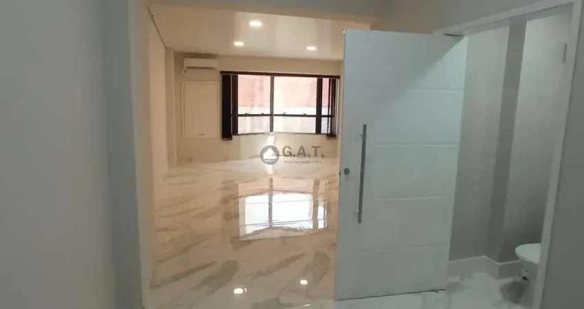 Sala comercial no centro de sorocaba-sp: 1 sala, 1 banheiro, 2 vagas de garagem, 47m² - locação disponível!