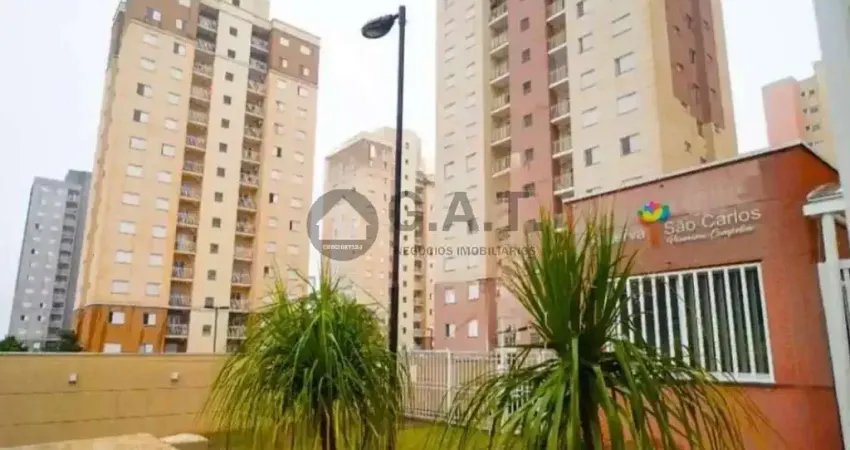Apartamento para locação em sorocaba-sp, jardim sao carlos: 2 quartos, 1 sala, 1 banheiro, 1 vaga, 57m² de área. venha conhecer!