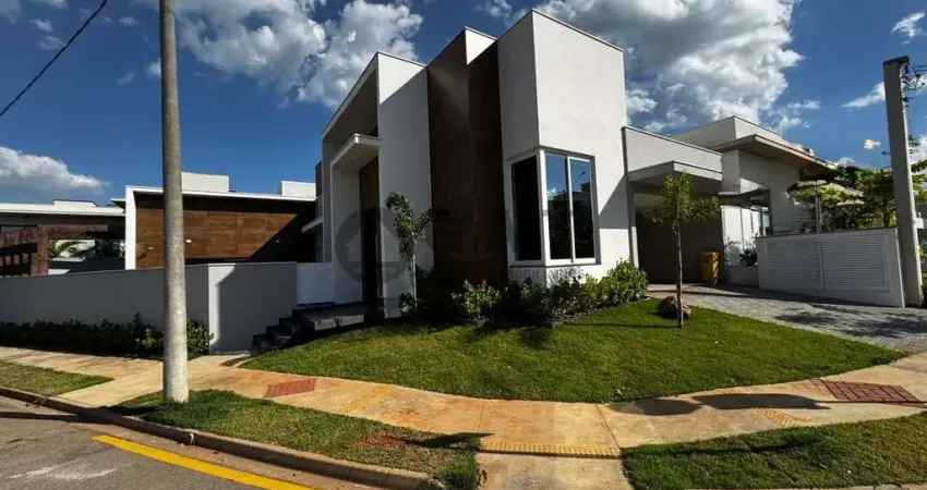 Casa em condomínio de luxo em sorocaba-sp com 4 suítes e 4 vagas de garagem no jardim residencial chácara ondina