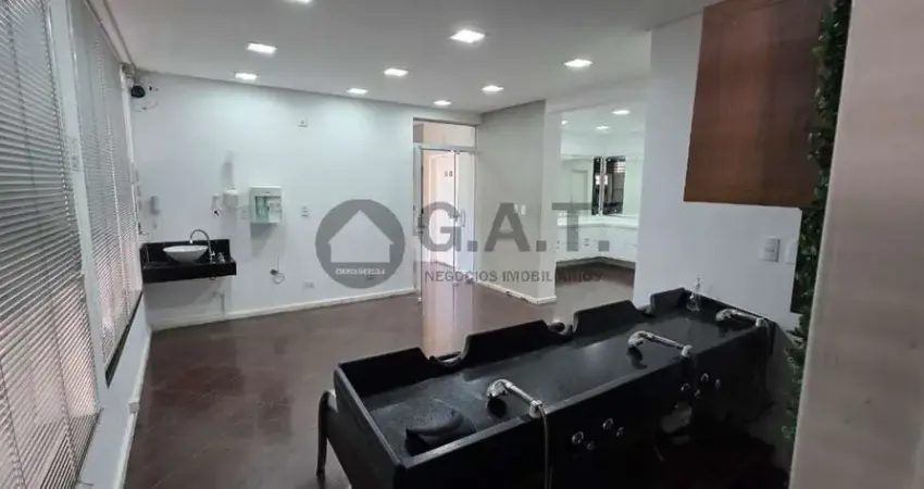 Salão comercial para locação na vila augusta, sorocaba-sp: 6 salas, 3 banheiros e 120m² de área!