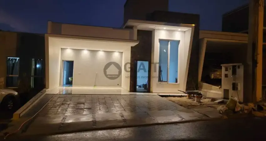 Casa de alto padrão em condomínio para locação em araçoiaba da serra-sp, bairro jardim garret: 3 quartos, 2 suítes, 2 salas, 2 banheiros, 4 vagas, 175m².