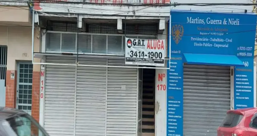 Casa para locação no centro de sorocaba-sp: 2 quartos, 1 suíte, 2 salas, 1 banheiro e 100m² de área. venha conferir!