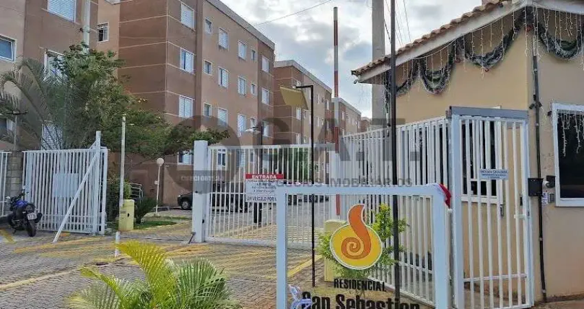 Apartamento à venda em sorocaba-sp, vila barcelona: 2 quartos, 2 salas, 1 banheiro, 1 vaga de garagem, 52,54 m² de área.