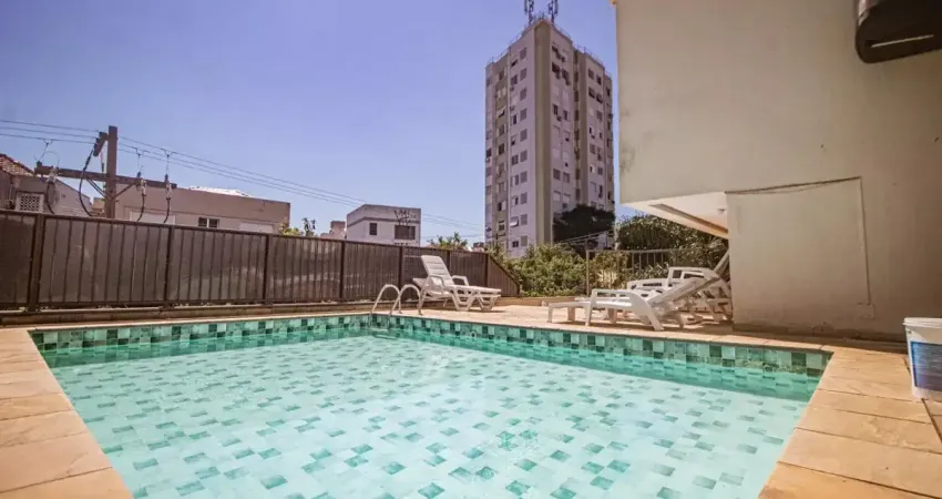 Maravilhoso apartamento de dois dormitórios com infra na cidade baixa