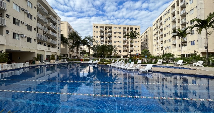 A venda no Pechincha- Imóvel com 2 quartos com suíte e lazer bem completo.