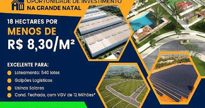 Terreno à venda no Traíras, Macaíba 