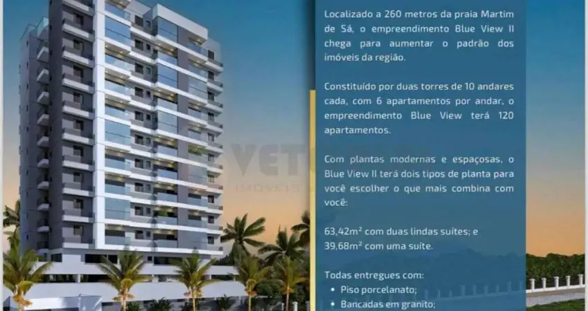Apartamento com 1 quarto à venda na Avenida Nilo Braga Garcez, 23, Martim de Sá, Caraguatatuba