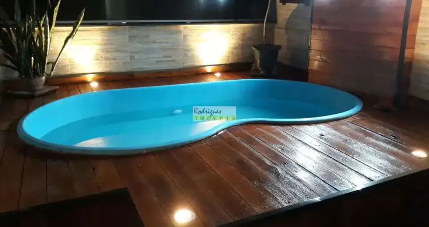 Casa em condomínio fechado com 2 quartos à venda no Parque Bitaru, São Vicente 