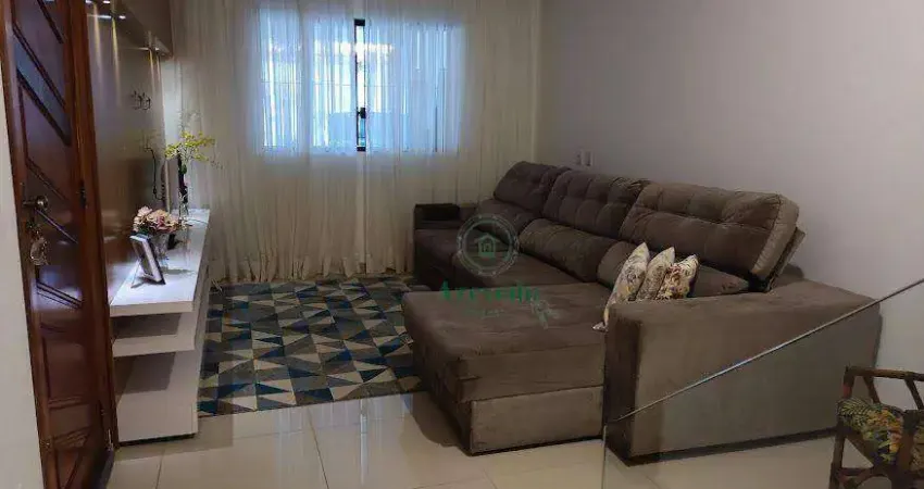 Sobrado com 4 dormitórios à venda, 132 m² por R$ 795.000,00 - Vila Rosália - Guarulhos/SP