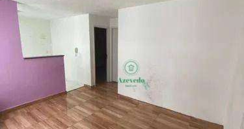 Apartamento com 2 dormitórios à venda, 46 m² por R$ 225.000,00 - Jardim Ansalca - Guarulhos/SP