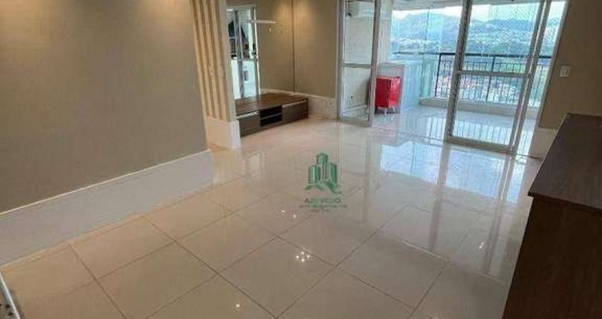 Apartamento com 2 dormitórios para alugar, 95 m² por R$ 6.500,00/mês - Jardim Flor da Montanha - Guarulhos/SP