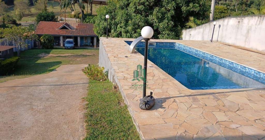 Chácara com 2 dormitórios à venda, 810 m² por R$ 650.000,00 - Parque Residencial Atibaia - Atibaia/SP