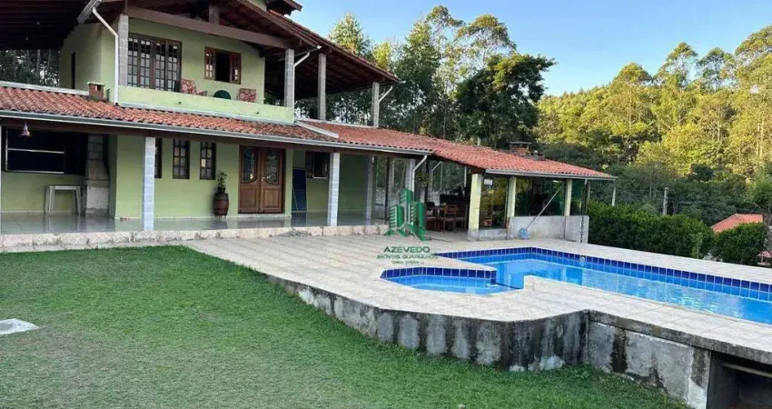 Chácara com 3 dormitórios à venda, 1000 m² por r$ 799.000,00 - cuiabá - nazaré paulista/sp