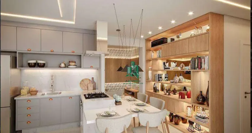 Apartamento com 2 dormitórios à venda, 56 m² por r$ 550.000,00 - vila rosália - guarulhos/sp