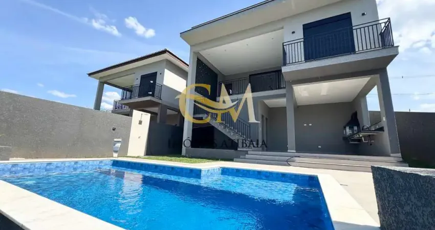 Casa em associação de moradores com portaria 24 horas na cidade de atibaia