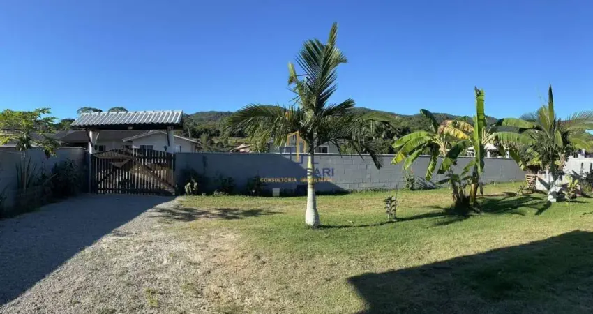 Amplo terreno com uma edícula - santo amaro da imperatriz/sc