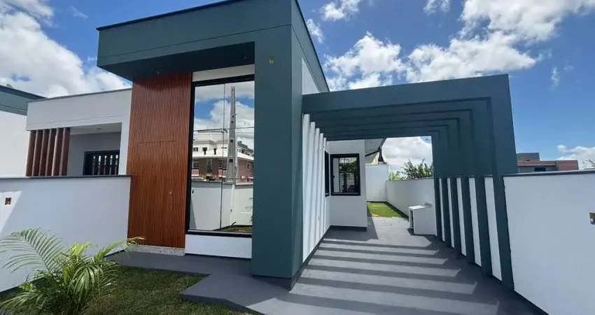 Excelente casa com projeto extraordinário: são 3 opções com terreno privativo no nova palhoça!