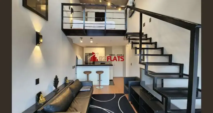 Flat com 1 quarto para alugar na Rua Pintassilgo, 12, Moema, São Paulo