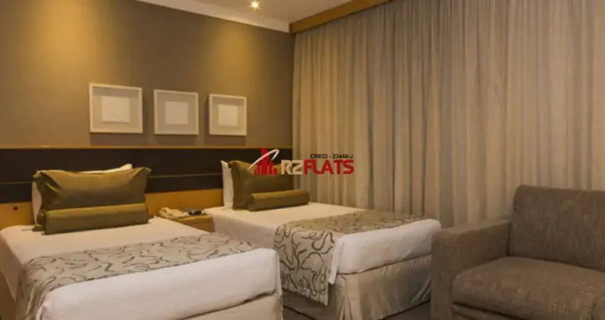 Flat com 1 quarto à venda na Alameda Lorena, 473, Cerqueira César, São Paulo