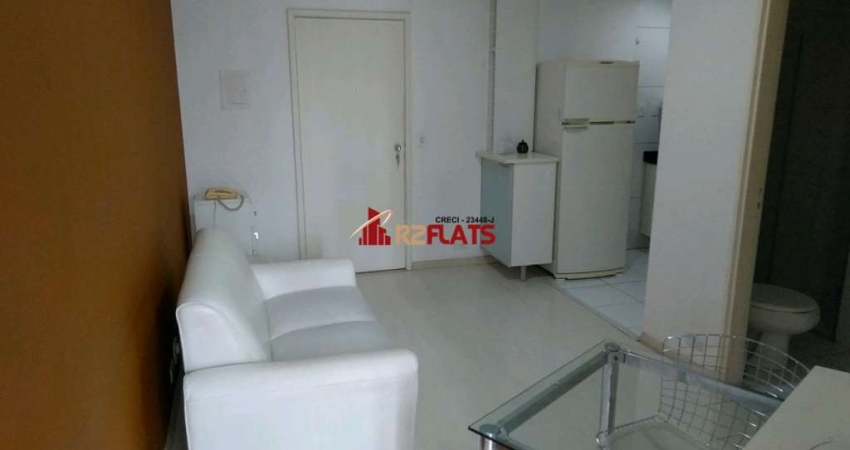 Flat com 1 quarto para alugar na Avenida Miruna, 399, Moema, São Paulo