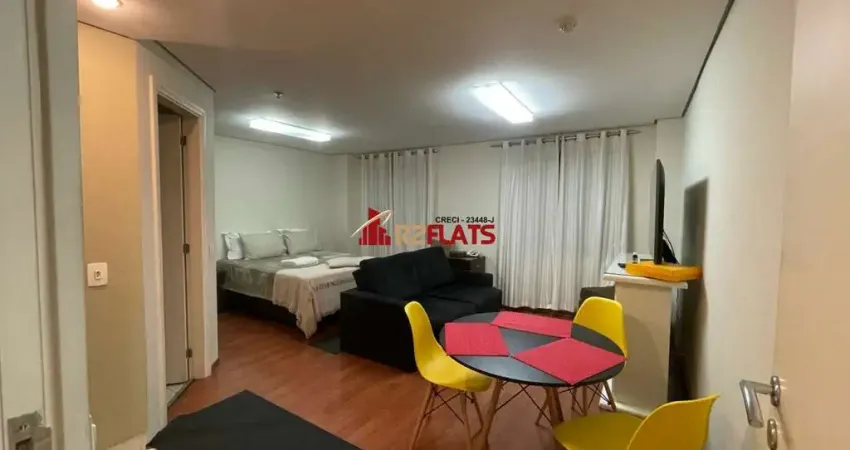 Flat com 2 quartos para alugar na Avenida Jamaris, 101, Moema, São Paulo