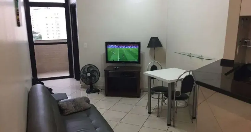 Flat com 1 quarto para alugar na Avenida Miruna, 399, Moema, São Paulo