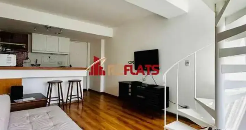 Flat com 1 quarto para alugar na Rua Carlos Sampaio, 157, Bela Vista, São Paulo