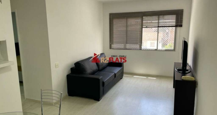 Flat com 1 quarto para alugar na Avenida Rouxinol, 763, Moema, São Paulo