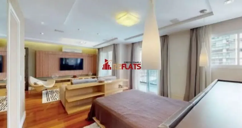 Flat com 1 quarto para alugar na Rua Diogo Jácome, 554, Vila Nova Conceição, São Paulo