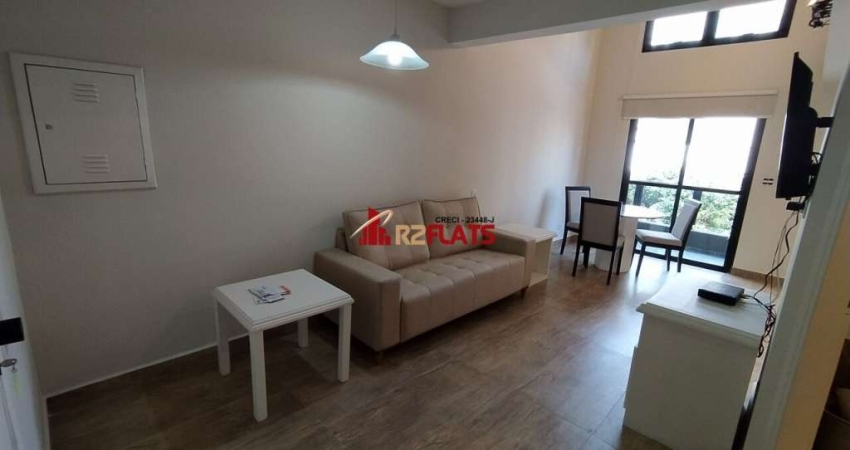 Flat com 1 quarto para alugar na Avenida Moema, 177, Moema, São Paulo