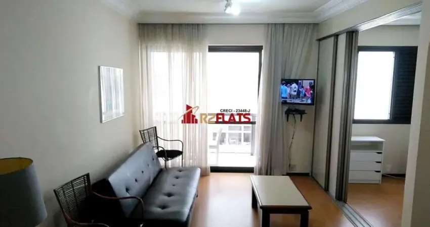 Flat com 1 quarto para alugar na Alameda Ministro Rocha Azevedo, 523, Jardins, São Paulo