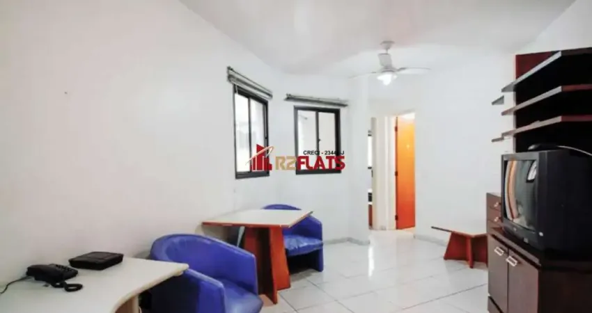 Flat com 1 quarto à venda na Rua Herculano de Freitas, 249, Bela Vista, São Paulo