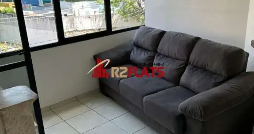 Flat com 1 quarto para alugar na Rua Joel Carlos Borges, 60, Brooklin, São Paulo