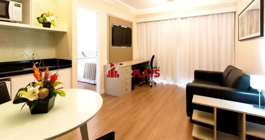 Flat com 1 quarto à venda na Alameda dos Anapurus, 1661, Moema, São Paulo