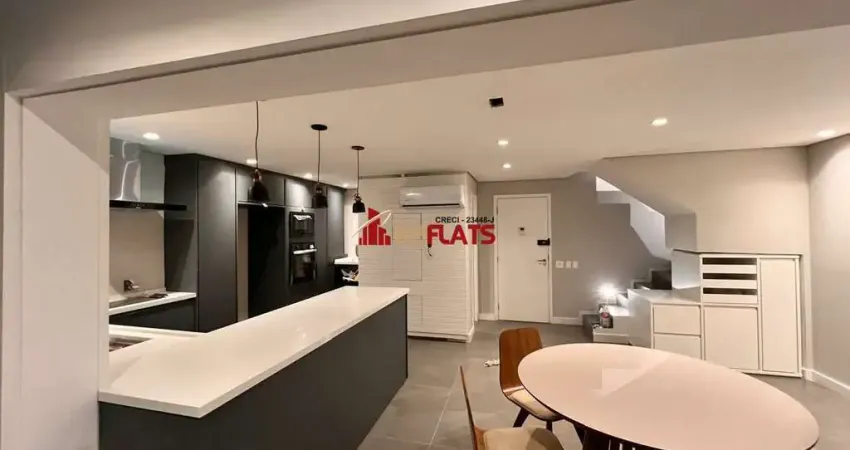 Flat com 1 quarto para alugar na Rua Gabriele D'Annunzio, 624, Campo Belo, São Paulo