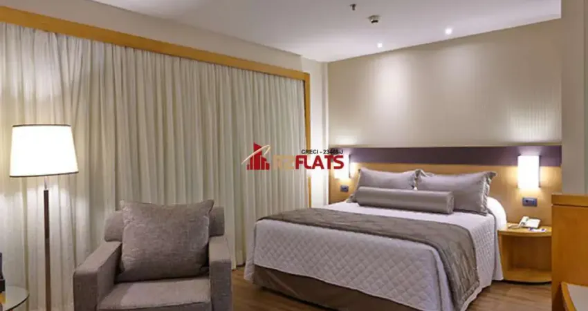 Flat com 1 quarto à venda na Rua Pedroso Alvarenga, 1256, Itaim Bibi, São Paulo