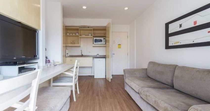 Flat com 1 quarto para alugar na Avenida Lavandisca, 365, Moema, São Paulo