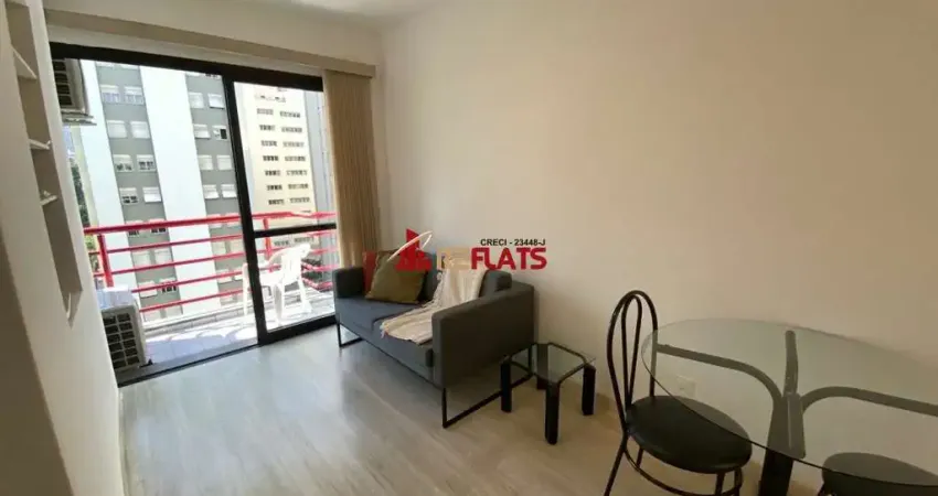 Flat com 1 quarto para alugar na Alameda Jauaperi, 1083, Moema, São Paulo