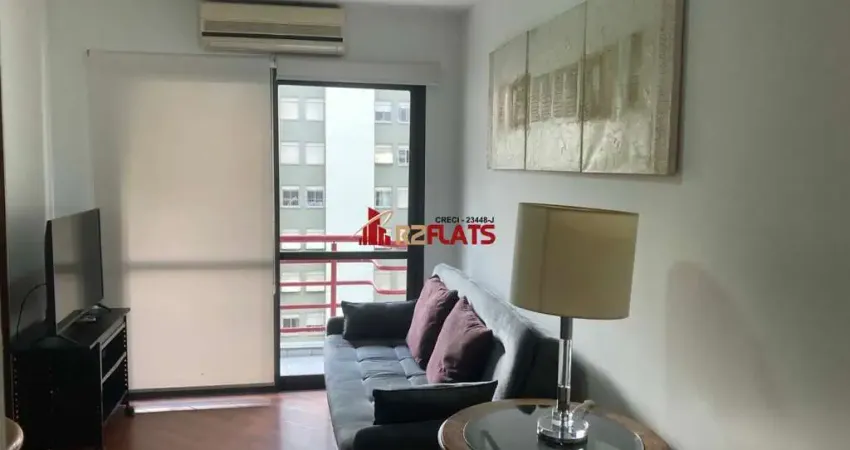 Flat com 1 quarto para alugar na Alameda Jauaperi, 1083, Moema, São Paulo